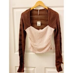 NWT Boho Forrest Fairy Ballet Core Sweater